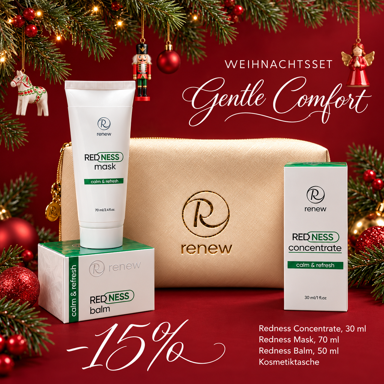 Рождественский набор Renew Redness
