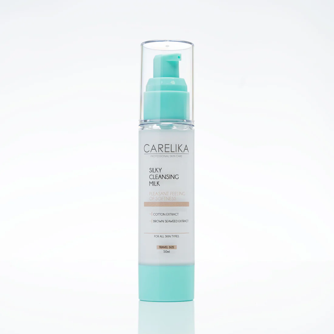 Carelika Silky Cleansing Milk with Cotton Extract Professional, 200 ml