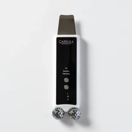 Carelika Double Roller and Ultrasonic Skin Scrubber