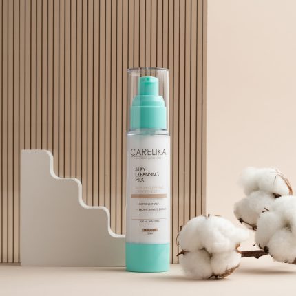 Carelika Silky Cleansing Milk with Cotton Extract, 50 ml